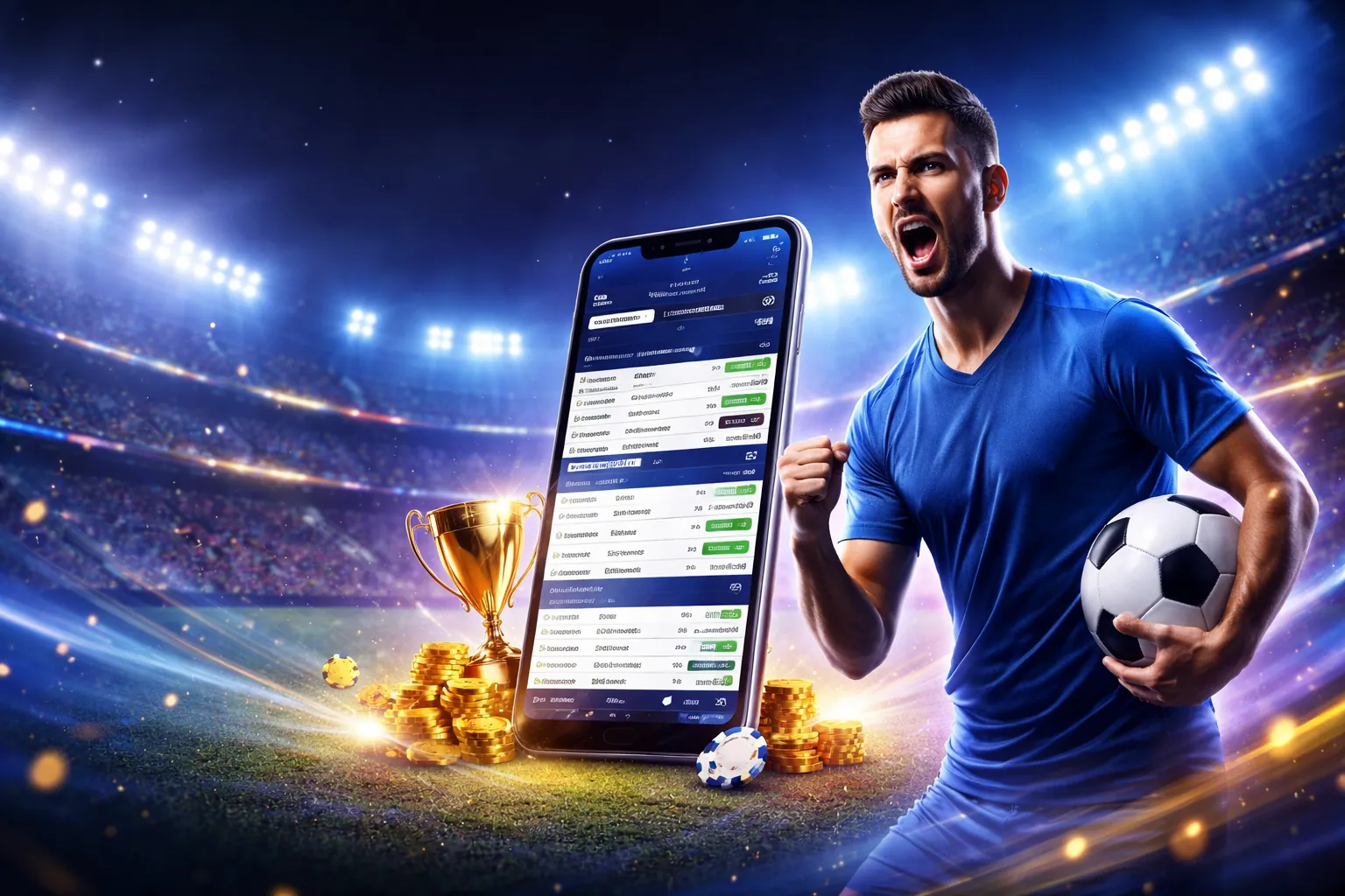 Cá cược thể thao e2betvip với sân vận động sôi động