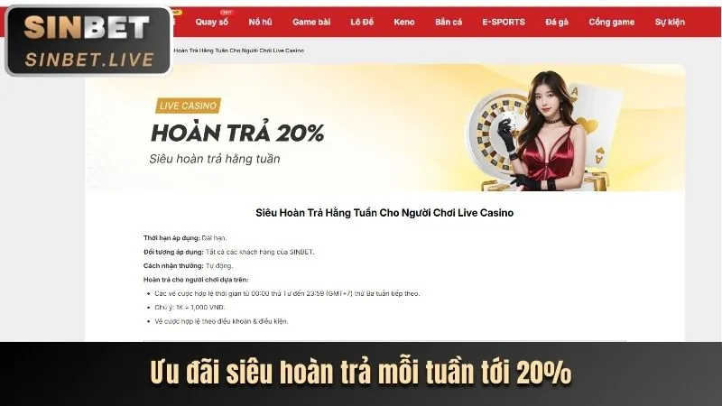 Ưu đãi chào mừng e2betvip